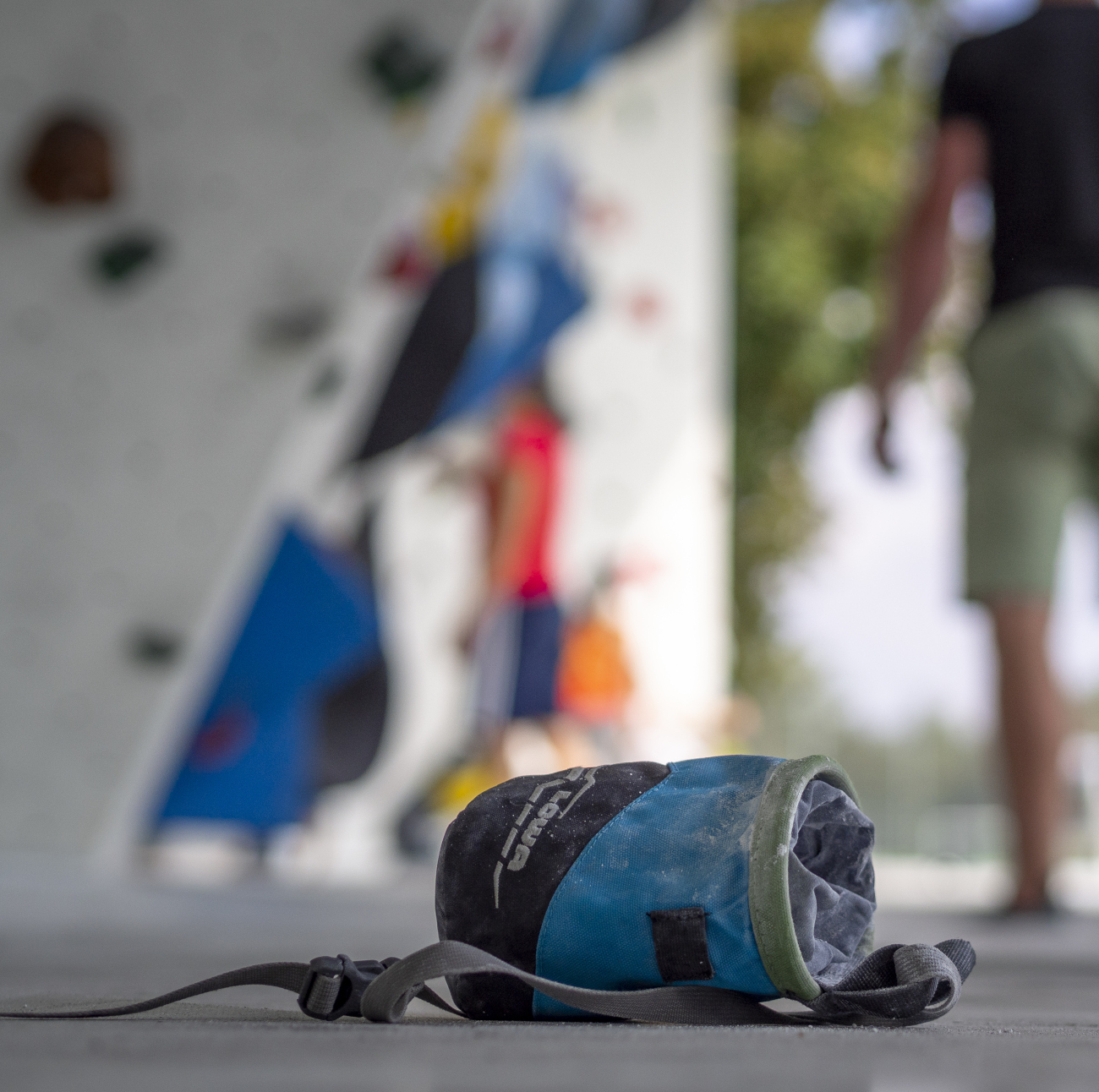 Sicher Bouldern in der Halle